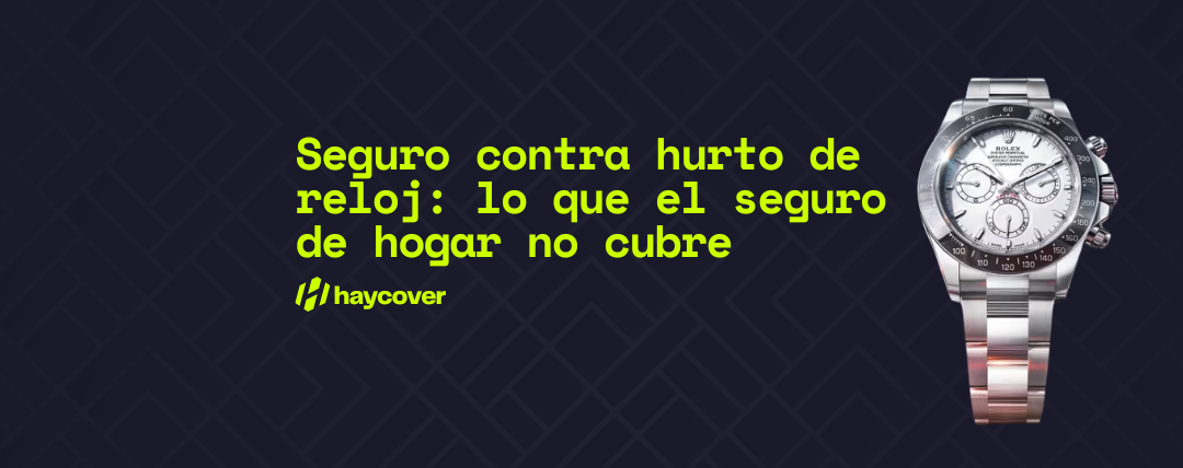 Seguro contra hurto de reloj